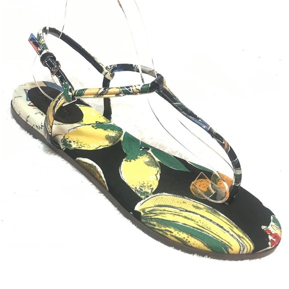 J. Crew Shoes - J. Crew canvas/leather thong sandals